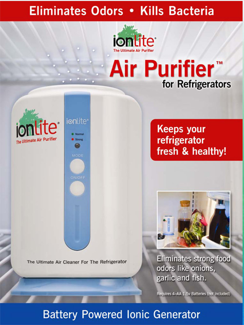 Refrigerator Ion Air Purifier  -  Health safety